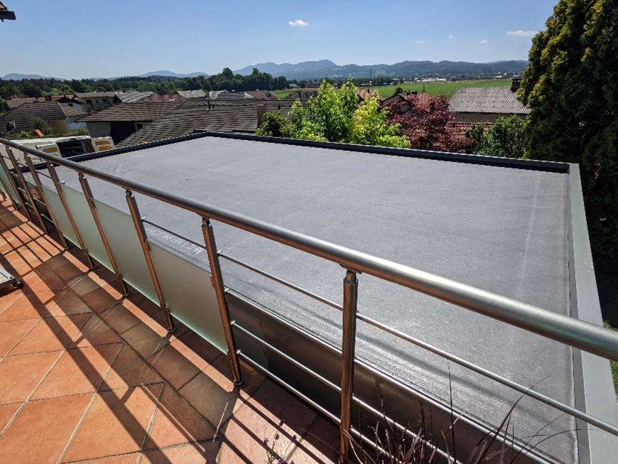 EPDM streha na OSB